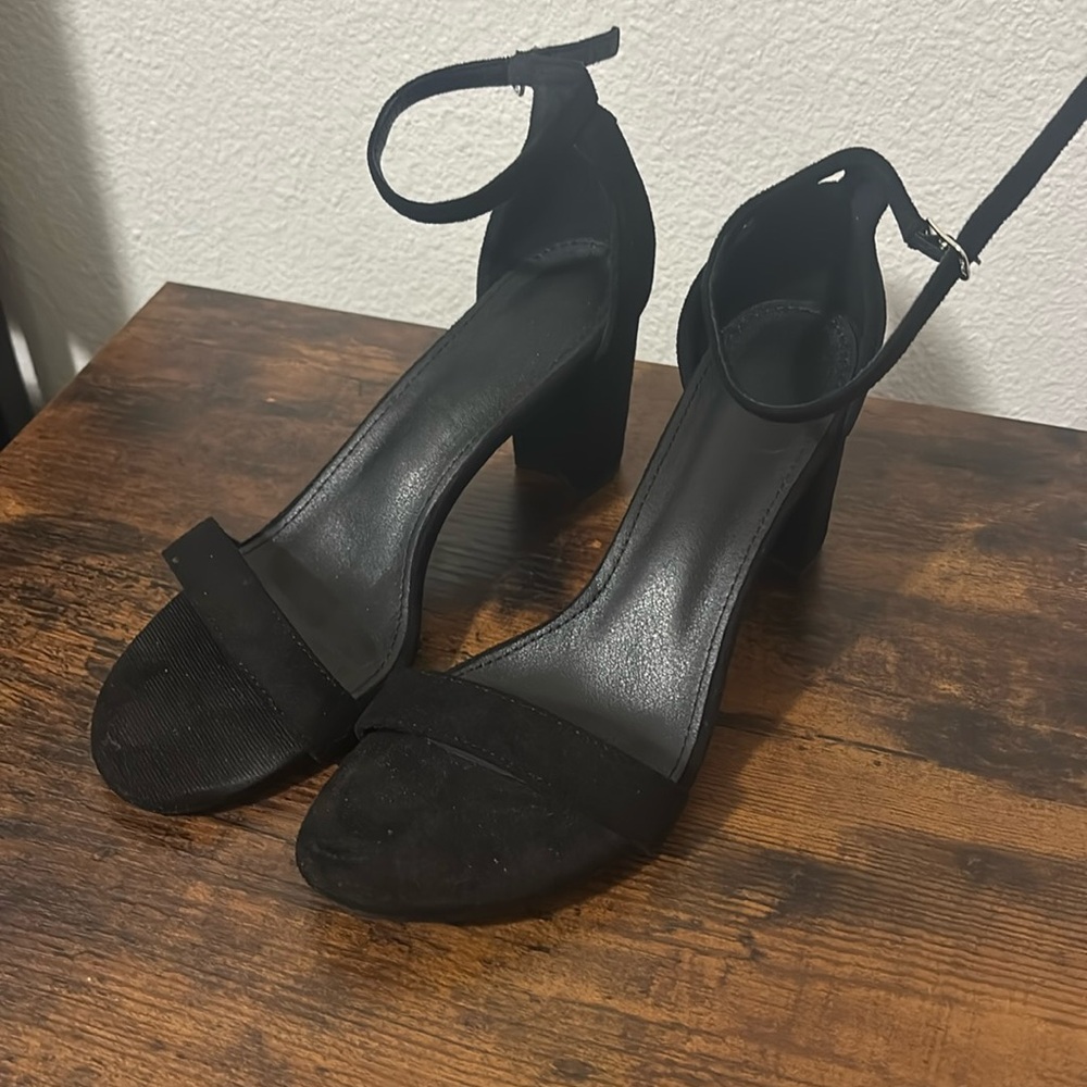 Black heels
